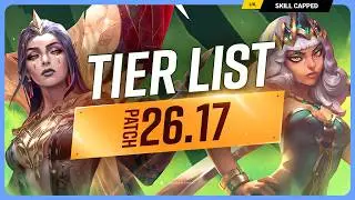NEW TIER LIST for PATCH 26.17 - League of Legends