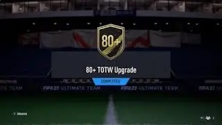 FIFA 23 - 3x 80+ TOTW Packs
