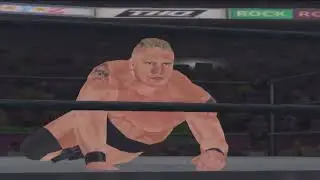 WWE SmackDown Shut Your Mouth! PCSX2 | Rikishi vs Brock Lesnar (Single) | Gameplay 2 PS2 Emulation