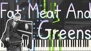 Jelly Roll Morton - Fat Meat And Greens 1926 (Classic New Orleans Jazz / Blues Piano Synthesia)