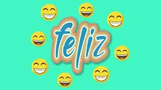 Ana Catalina - Soy Feliz (Video Lyric)- DE COLORES.