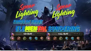 POE2 0.3 Ritualist build lighting Spear/ Fangs of Frost /Elemental Sundering