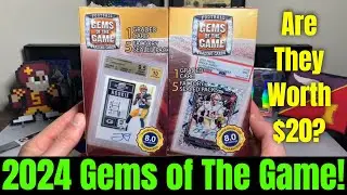 $20 For This NEW 2024 Gems of The Game Football Repack Box From Walmart! Is It Worth It?