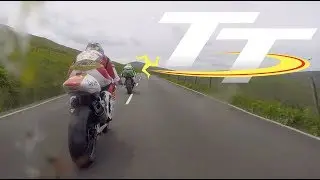 Michael Rutter chases Ivan Lintin and Martin Jessop | TT 2017 | Lightweight Race