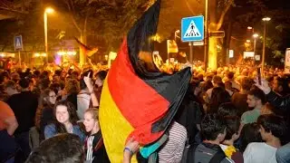 13.07.2014 WM Party in der Kirchheimer Innenstadt (LK Esslingen)
