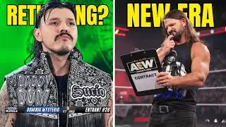 Dominik Mysterio Royal Rumble RETURN... AJ Styles LEAVES WWE For AEW... Tiffany Stratton... WWE News
