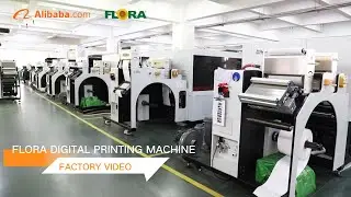 Our Flora Digital Printing Machine Factory Video Verified by Alibaba