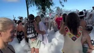 party espuma en la playa, Hotel Vista sol punta cana 