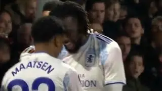 Evann Guessand Goal | G.A. Eagles vs  Aston Villa 2-1 | Highlights | Europa League 25/26