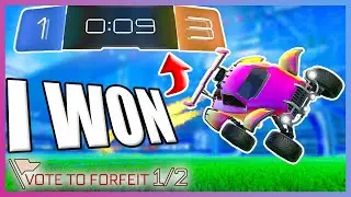 This Is Why You Should NEVER Forfeit in Rocket League
