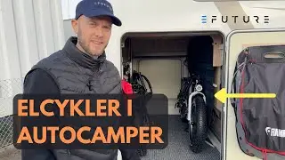 Elcykler i Autocamper