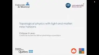 Topological physics with light and matter: new horizons