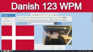 10FastFingers - Danish - 123 WPM