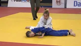 Nevena Pe&scaron;ić TUR Ema Krivokuća CZB 0:1 -36kg #PrvenstvoSrbijeMPioniri2025