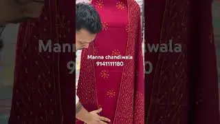 PURE TOOL PHULKARI STYLE..#mannachandiwala #fashion #designer #trending #toolphulkari #uk #canada