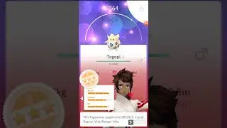 Togepi Evolution... Evolving Togepi to Togekiss...#pokemongo#shorts