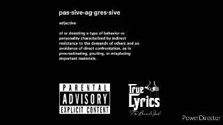 PASSIVE-AGRESSIVE FULL ALBUM LINK | TRUE LYRICS THE BEARDGOD