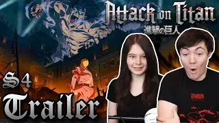 Attack on Titan S4 Trailer REACTION!!! 「進撃の巨人」The Final Season!!!