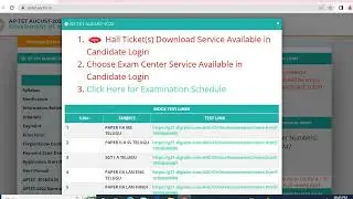 APTET HALLTICKETS AND MOCK TETS AVAILABLE