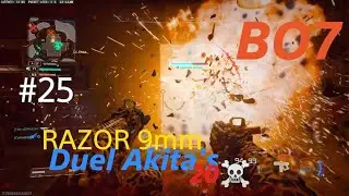Call of Duty BO7- RAZOR 9mm and AKITA gameplay on HOMESTEAD (No Commentary)