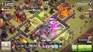 Clash of Clans - Clan War Recap: Clashtronauts vs. Angry Birds