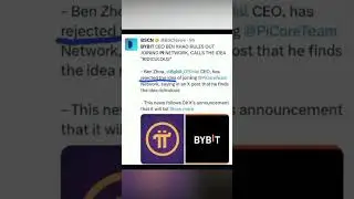 Bybit CEO rejected the listing idea of Pi #picoreteam #piupdate