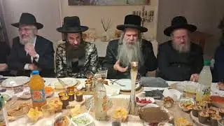 Réception en l'honneur du Admour de Koidinov chez le grand rabbin Weill (novembre 2025)