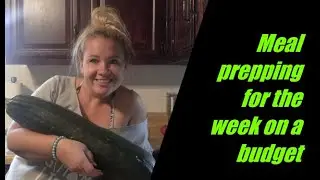 Meal Prepping on a Budget // debt free journey