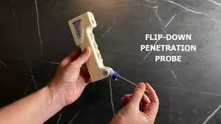 HACCP Infrared thermometer with penetration probe IRT8