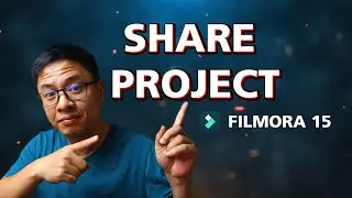 Как поделиться проектом Filmora 15 с другими людьми