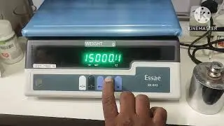Essae DS852 jewellery Weighing Scales Celibretion Systems #EssaeDX850 कांटे का वजन मिलना सीखे