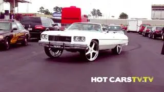 HOTCARSTV: Stuntfest 2014 - White Donk Vert, C10 Squatin, Lifted Chevy