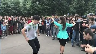 Чеченская Ловзар Лезгинка С Красавицами В Москве 2019 ALISHKA MURADIK ISLAM ASKER (Парк Горького)