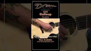 Dream Guitars - 2025 Galloup G.6CA, Brazilian Rosewood/Moonspruce #guitardemo #acousticguitar