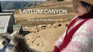 🐎MEGHALAYA VLOG: Part-2| LAITLUM CANYON😍|Horse Ride Experience | 