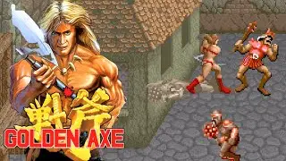 Golden Axe ▰ Longplay (Arcade 1989) ▰ 4K 60FPS
