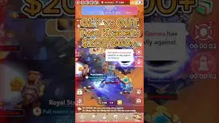 Kingshot: OLY vs OUT - Toughest Swordland Yet #kingshotgameplay  #kingshot #strategygame