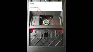 How to remove Passat B7 Rear Air Vents / Central Console