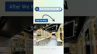 Before and After | Small Mobile Shop Interior Design #beforeafter #interiordesign #showroom