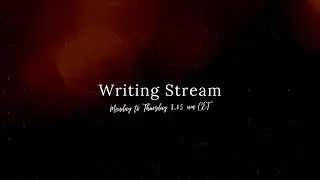 ✍️ First Writing Stream of 2024 🎉