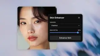 Improving Skin Using Skin Enhancer | AI Suite 101
