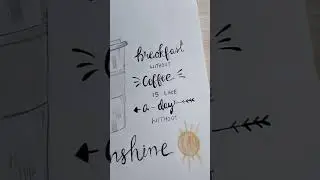 new easy way to write a thought / room decor / frame # short