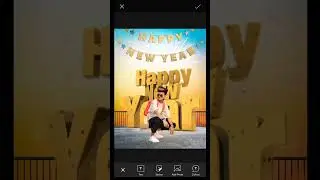 How to New Year Photo Editing Video 2023 || Happy New Year 2023 Photo Editing || [Picsart]  #newyear