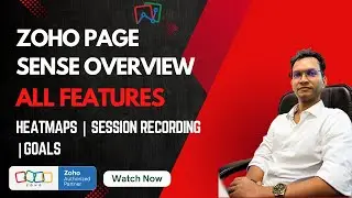 Zoho Page Sense Tutorial | Complete Guide