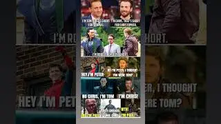 Marvel Name Confusion Meme 😭😂 | Tom, Chris, Peter & Paul Chaos! #marvel #captainamerica #mcu