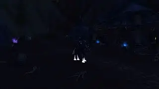 Battle of Light's Hope Chapel At Night-Death Knight Starting Zone :World of Warcraft