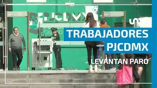 Trabajadores del Poder Judicial de la CDMX levantan paro y abren juzgados