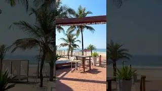 Best stay in Goa🌊 #shorts #travel #travelvlog #coupletravel #resortvlog #bestview