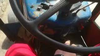 Ford 5000 super major beim schutt fahren