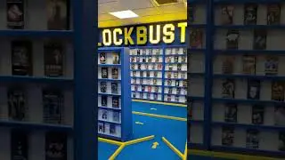 Blockbuster Video Themed Minigolf Hole at Golf Fang Indoor Crazy Golf in Nottingham (August 2025)